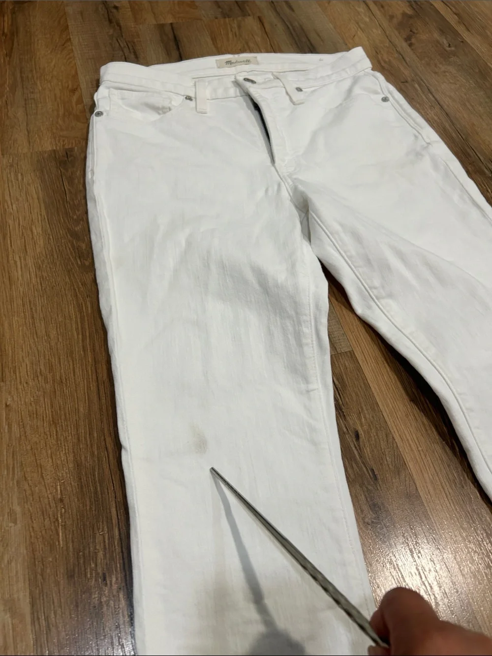 Madewell Women’s White High-Rise Skinny Jeans Sz .28